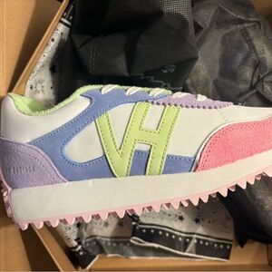 Vintage Havana Sneakers in Pink, Blue, and Green
